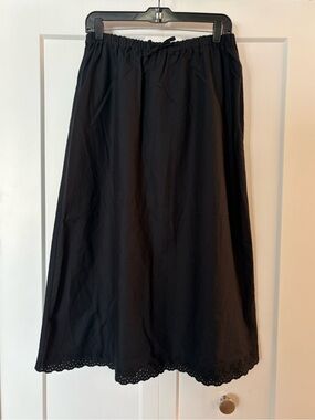Djerf Avenue Skirt Eyelet Hem